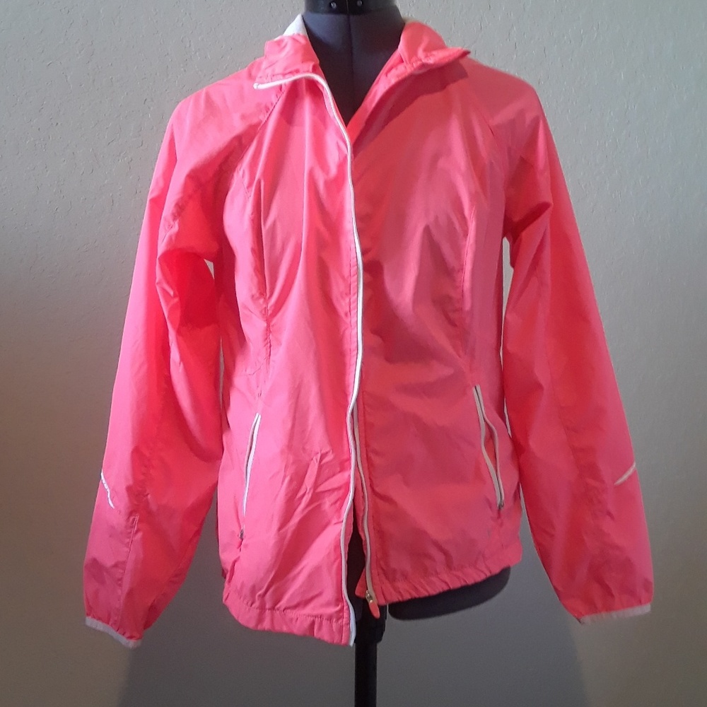 🔥SALE🔥Pink Windbreaker Jacket - Picture 5 of 7